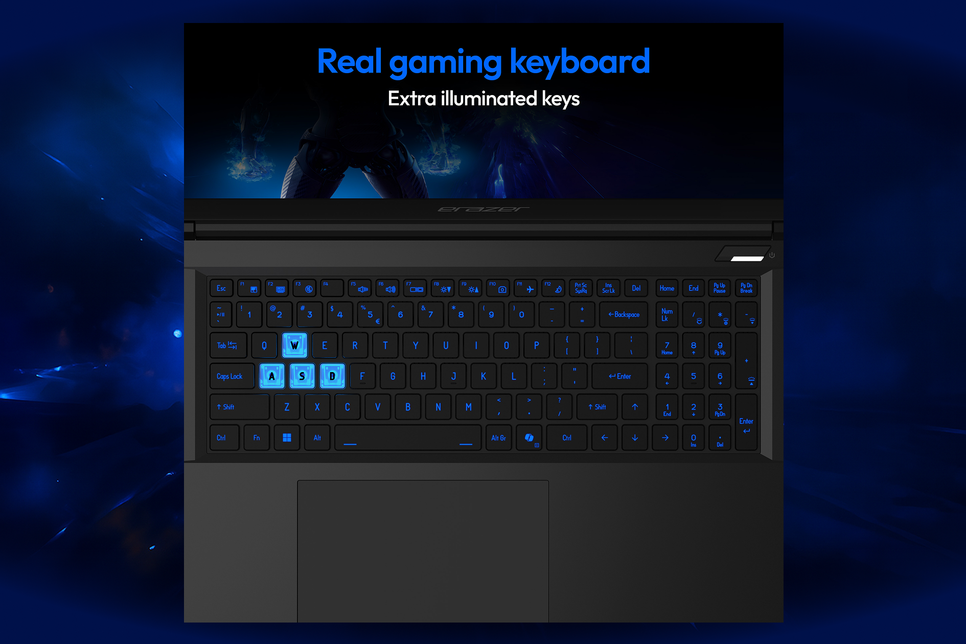 Real gaming keyboard.